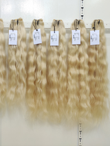 Blonde Machine Weft Hair Extensions