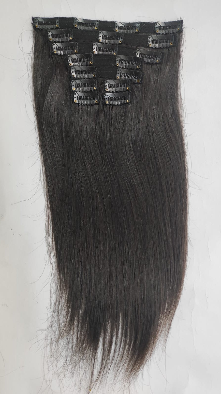 9 Piece Clip-In Extensions - Natural Straight