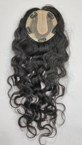Lace With Weft Hair Topper