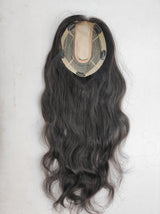 Lace With Weft Hair Topper