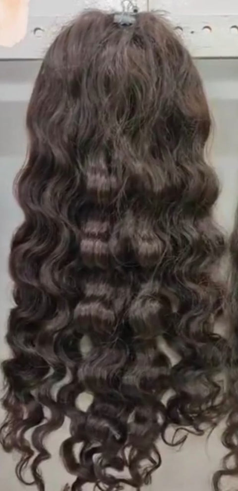 Lace With Weft Hair Topper
